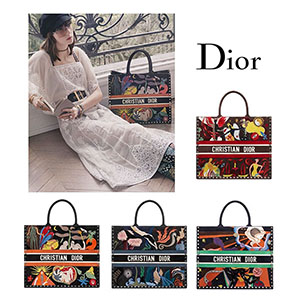 2020SS【即対応】Dior スーパーコピーカーフスキン ４色 “ Book Tote” バッグ M1286VSI