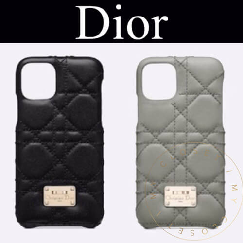 2020 クルーズ新作 人気 限定(ディオール)Dior パロディ IPHONE 11 PRO MAX ケース ラム レディディオール レザー (52101201)