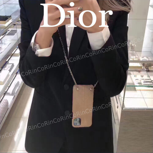 入手困難★Lady Dior偽物 PHONE 11 PRO MAX チェーン付き (52249058) LADY DIOR