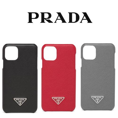 【PRADA】レプリカサフィアーノレザー☆iPhone 11 Proケース*2ZH113_QHH  2ZH113_QHH_F0K44