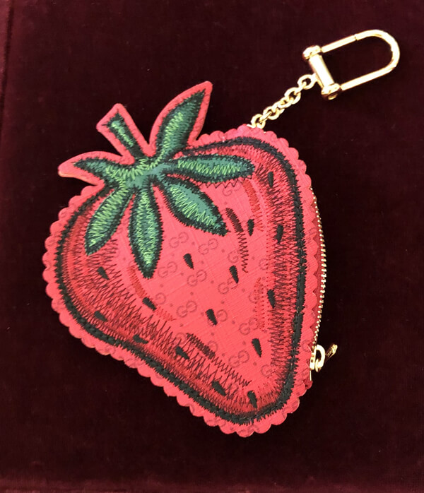 2020新作限定人気 GUCCI グッチ 偽物イチゴ コピー★ストロベリー コインパースStrawberry010