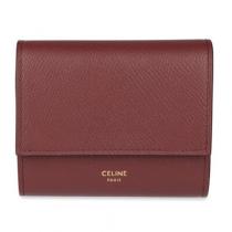 CELINE(セリーヌ）レプリカ★大人気★SMALL TRIFOLD WALLET　三つ折財布 505259261