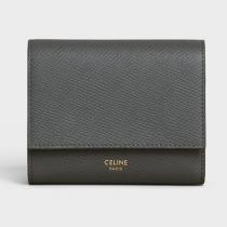 CELINE(セリーヌ）レプリカ★大人気★SMALL TRIFOLD WALLET　三つ折財布 ...