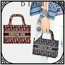 新作★DIOR★ ディオール  スーパーコピーオブリーク キャンバス バッグ BOOK TOTE MINI★待望のミニサイズ★M1271ZRIW_M928