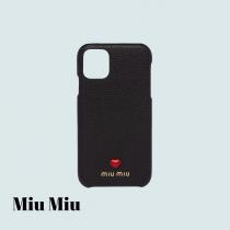 miu miu スーパーコピー★ iPhone11/Pro/MAX ケース 3色 (525588...