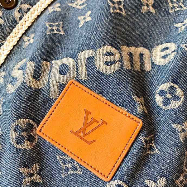 ルイヴィトン×シュプリーム コピー ベースボールシャツ ブルー 1A3F9U MONOGRAM ルイヴィトン×シュプリーム LOUIS VUITTON×SUPREME BASEBALL