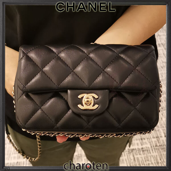 2020最新で争奪戦 CHANEL シャネル偽物 ロゴ入りパールにLove 超限定 ミニショルダ