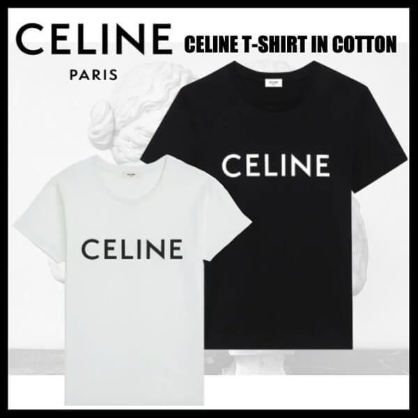 CELINE セリーヌ tシャツ 偽物 フロントロゴ2X314916G.01OB