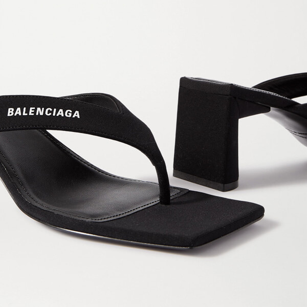 バレンシアガ サンダル コピー ダブルスクエアミュール BALENCIAGA SANDAL BLACK15