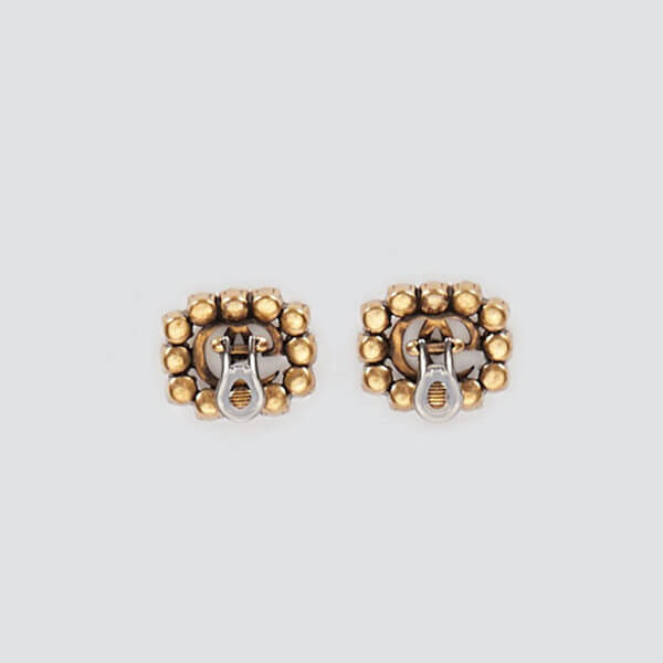 新作 GUCCI イヤリング コピー グッチ  クリスタル ダブルG イヤリング DoubleG earring