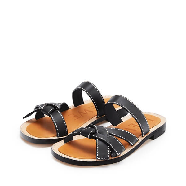 ロエベ サンダル コピー☆LOEWE☆Gate フラット サンダル Gate Flat Sandal 2020SS453.10.636