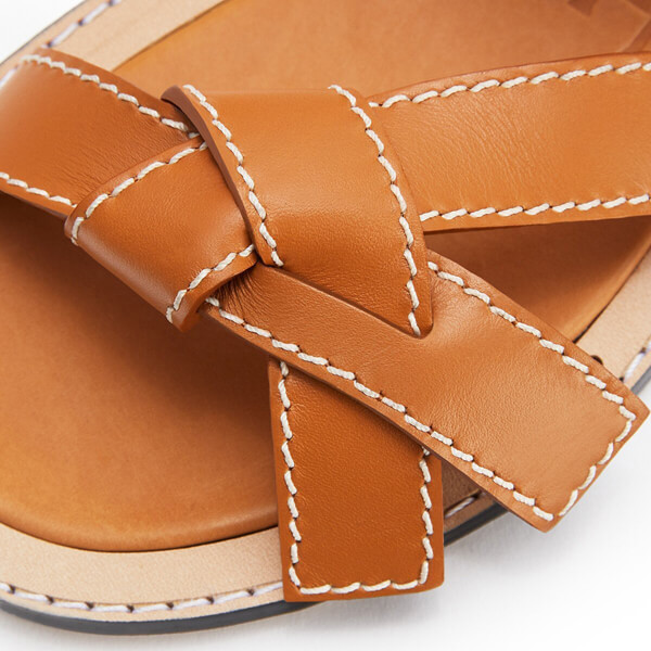 ロエベ サンダル コピー☆LOEWE☆Gate フラット サンダル Gate Flat Sandal 2020SS453.10.636