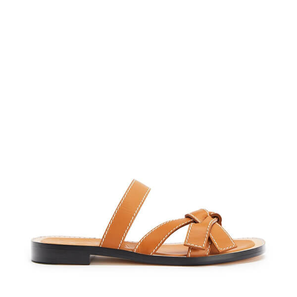 ロエベ サンダル コピー☆LOEWE☆Gate フラット サンダル Gate Flat Sandal 2020SS453.10.636