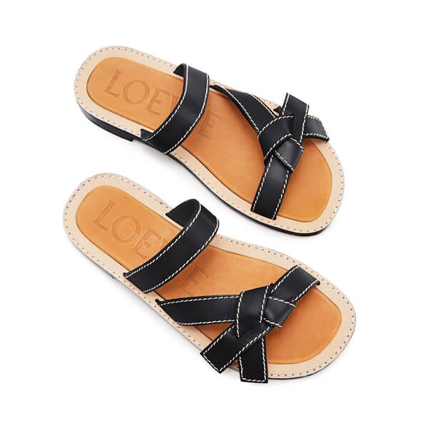 ロエベ サンダル コピー☆LOEWE☆Gate フラット サンダル Gate Flat Sandal 2020SS453.10.636