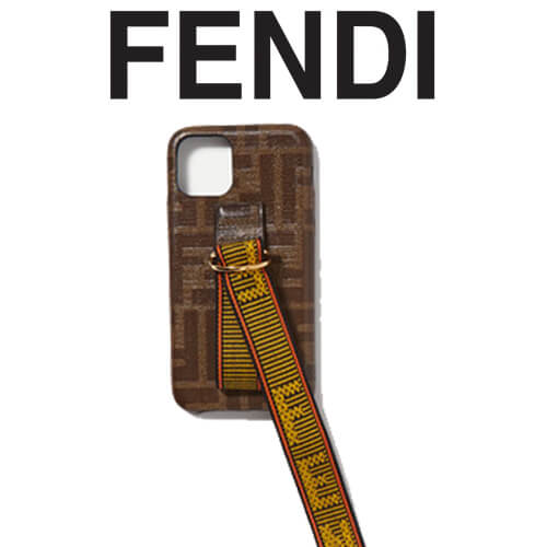 フェンディ スマホケース 偽物 テクスチャード fendi iphoneケース7AR854AD1HF1BHR