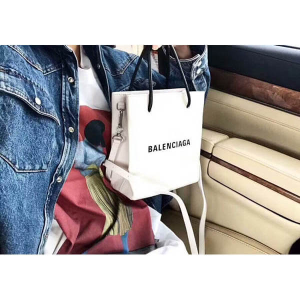 バレンシアガ ショッピングバッグ スーパーコピー BALENCIAGA ロゴ スモール