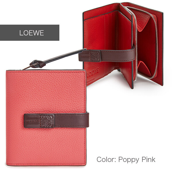 LOEWE ロエベ ミニ財布 偽物 コンパクト ジップ ウォレット COMPACT ZIP WALLET 124.12.Z44