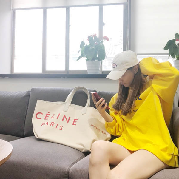 Celine セリーヌ メイドイントート スーパーコピー ミディアム テキスタイル