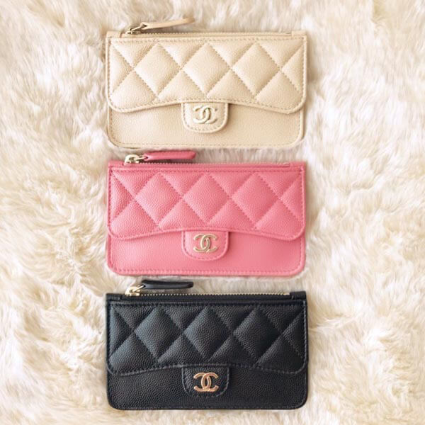 シャネルスーパーコピー CHANEL カードケースマトラッセ カード コインケース キャビア