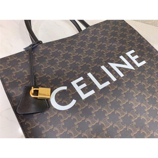 2020年人気新作 CELINE セリーヌ トートバッグ 偽物 190972BRJ.38NO Vertical B Cabas 19097 2BRJ 38NO