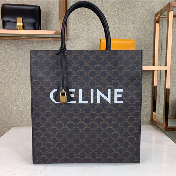 2020年人気新作 CELINE セリーヌ トートバッグ 偽物 190972BRJ.38NO Vertical B Cabas 19097 2BRJ 38NO