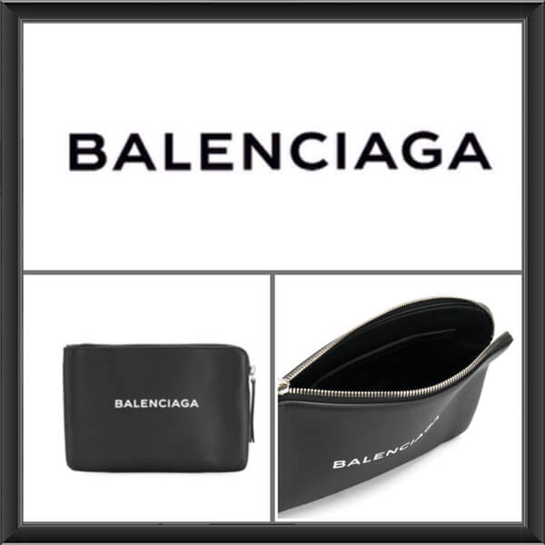 BALENCIAGA バレンシアガスーパーコピー プリントテクスチャ加工ポーチ