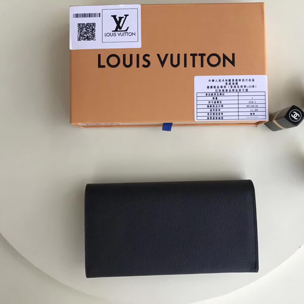 Louis vuitton ルイヴィトンコピー財布  ポルトフォィユ ドゥブルV  カーフ モノグラム M64319