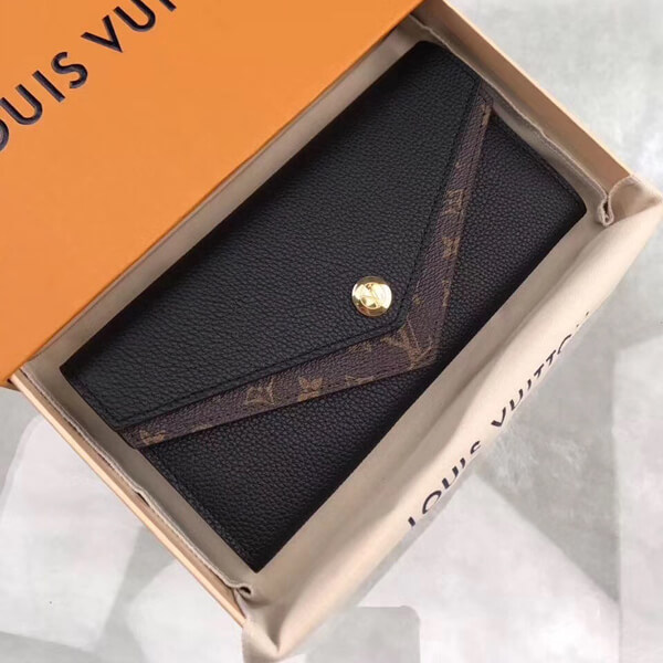 Louis vuitton ルイヴィトンコピー財布  ポルトフォィユ ドゥブルV  カーフ モノグラム M64319