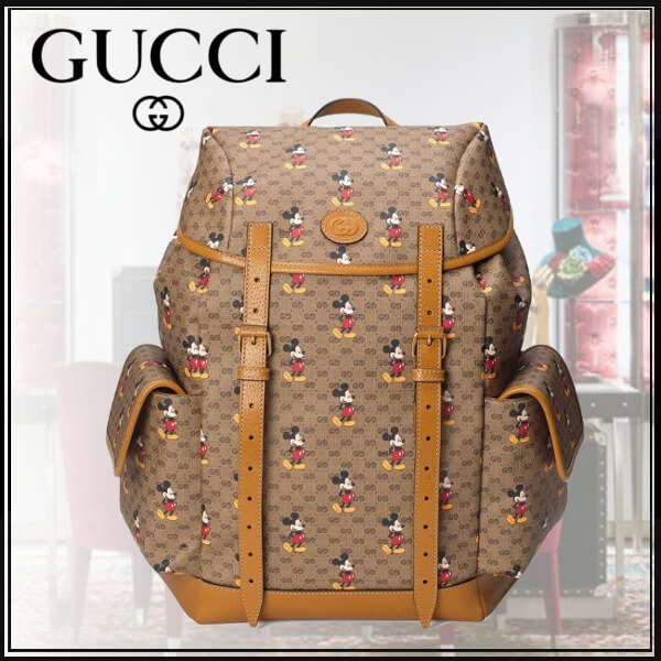 2020年春夏新作 グッチDISNEY x gucci リュック コピー ディズニー ミディアム バックパック ディズニーコラボ