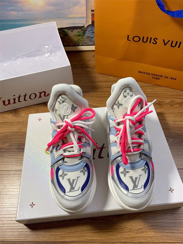 ルイヴィトン スニーカー コピー Vuitton★LVアークライト・ライン スニーカー 1A65K8