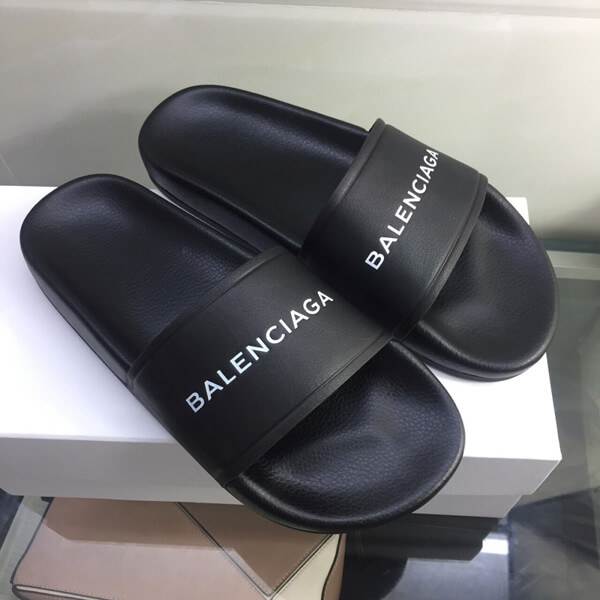 バレンシアガ サンダル コピー BALENCIAGA ロゴ プール スイミングプールからのインスピレーション 500573 WAL00 1006