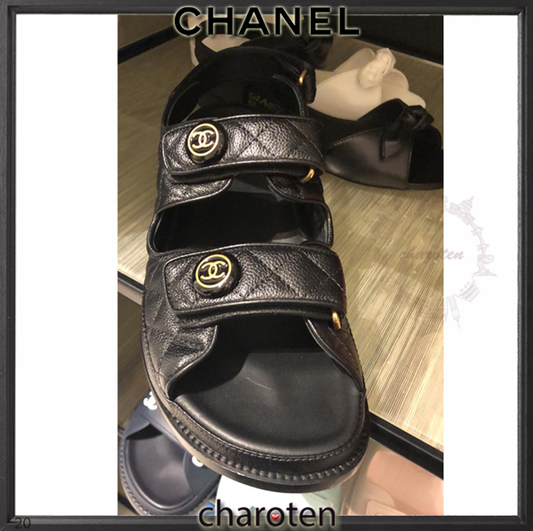  春夏新作 CHANEL シャネル サンダル コピー ビジュースポーツ