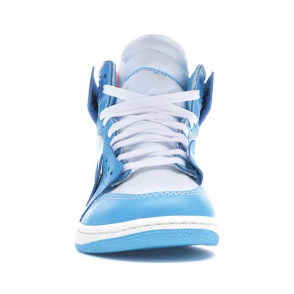 2020新作大人気 Nike ジョーダン オフホワイト パーカー 偽物 コラボス  ナイキJordan 1 Retro High Off-White University BlueAQ0818-1481