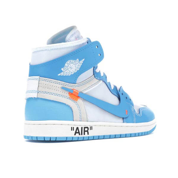 2020新作大人気 Nike ジョーダン オフホワイト パーカー 偽物 コラボス  ナイキJordan 1 Retro High Off-White University BlueAQ0818-1481