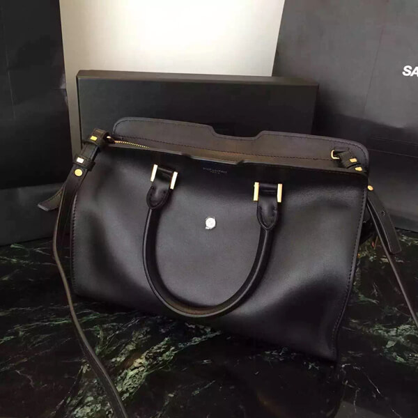 イヴ サンローラン ショルダーバッグ 偽物 ストラップ SAINT LAURENT スモールカバス 421869BJ59N1000