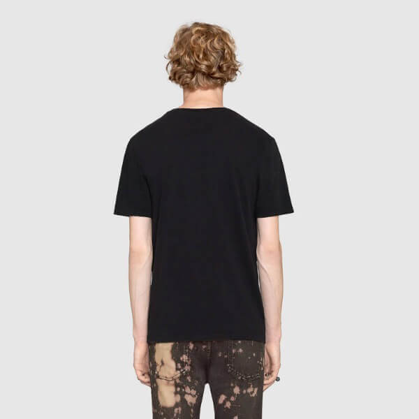 Gucci Tシャツグッチスーパーコピー print ウォッシュド GG柄440103 X3F06 1508