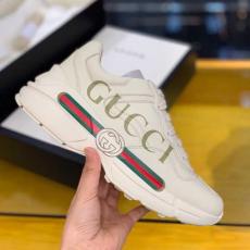  GUCCI グッチ スニーカー 偽物 ヴィンテージ ロゴ レザー