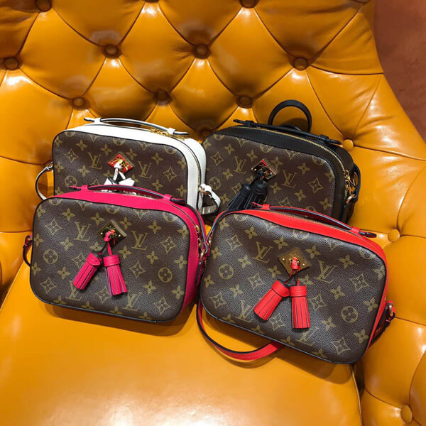 ルイヴィトン ショルダーバッグ スーパーコピー vuitton カーフレザー サントンジュ M43557