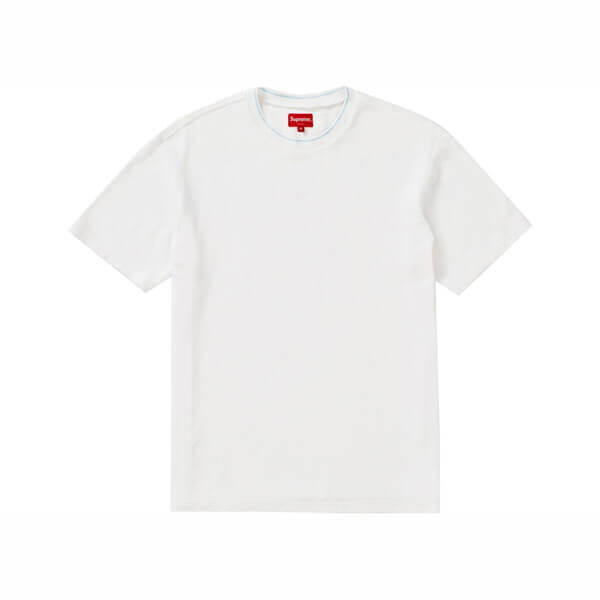 Supreme  Tシャツ シュプリーム 偽物 ストライプ リブ ワッフル トップ Stripe Rib Waffle Top SS 19 WEEK 15