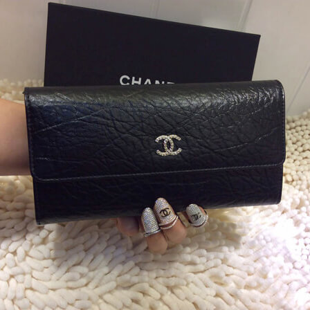 春夏新作Chanel シャネルスーパーコピー財布 ラムスキン A92668