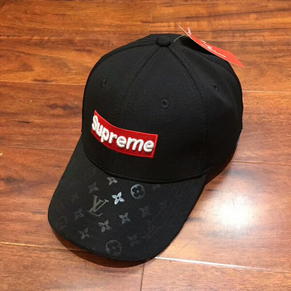 ルイヴィトン シュプリームスーパーコピー SUPREME Perforated Camp Cap navy