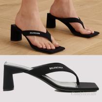 バレンシアガ サンダル コピー ダブルスクエアミュール BALENCIAGA SANDAL BL...