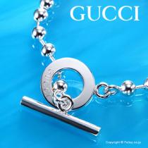 グッチ GUCCI ブレスレット 偽物 シルバー スターリングシルバー Boule Toggle 010294 09840 0006