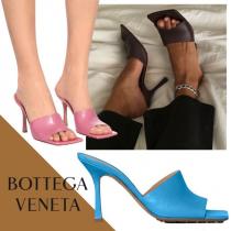 VIP新作【Bottega Veneta】ボッテガヴェネタ ヒールサンダル コピーキルティングレ...