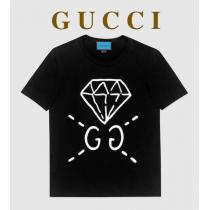 2020SS新作大人気gucci tシャツ スーパーコピー グッチ コットンTシャツ Ghost プリント 432086 X3E87 1061