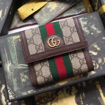 GUCCI 財布 グッチ コピー Ophidia フレンチフラップ 折りたたみ財布 523173...