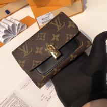 LOUIS VUITTON ルイヴィトン ミニ財布 コピー モノグラムフラワー＆バッドロック フ...