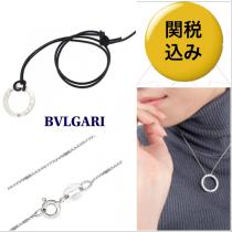 国内発送★Bvlgari★偽物B-Zero Silver ペンダントネックレス 