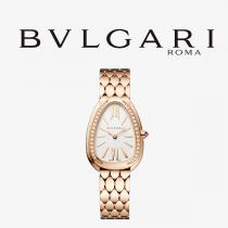 ◇BVLGARI◇コピー★セルペンティ セドゥットーリ ウォッチPGダイヤ★