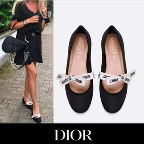 DIOR 2020新作大人気★ディオールスーパーコピー MISS J'ADIOR バレリーナシューズKCB453TFL_S900